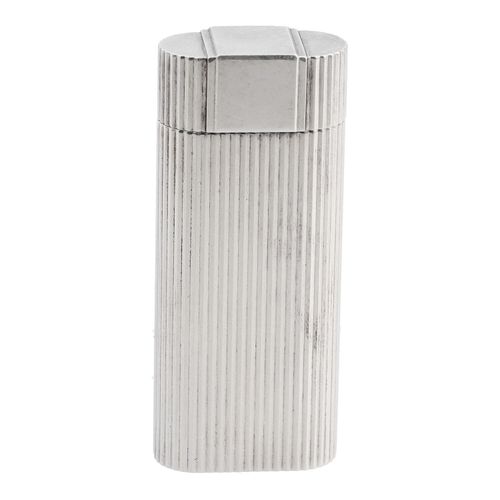 CARTIER VINTAGE Feuerzeug. CARTIER VINTAGE lighter. From the year 1990. Silver b&hellip;