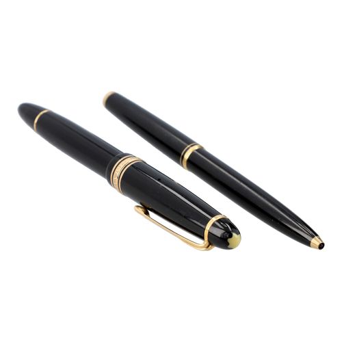 MONTBLANC VINTAGE Schreibgeräte Konvolut. MONTBLANC VINTAGE书写套装。1x "MASTERPIECE"&hellip;