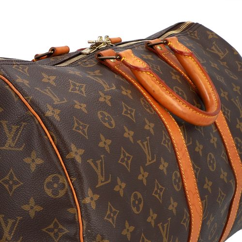 LOUIS VUITTON VINTAGE Weekender "KEEPALL 45", Koll.: 1990. LOUIS VUITTON VINTAGE&hellip;