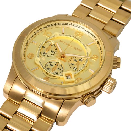 Null MICHAEL KORS Oversized men´s wristwatch. Ref . MK-8077. Stainless steel. Qu&hellip;