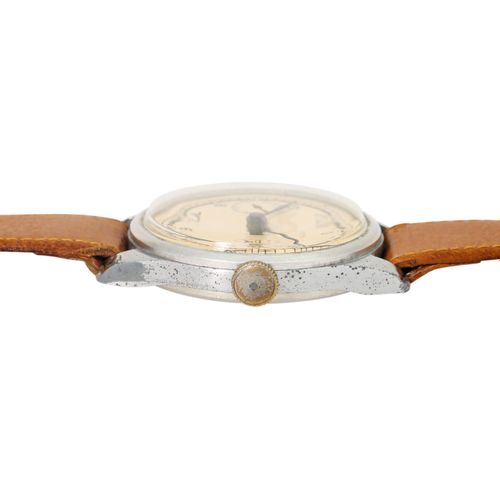 Null CYMA Vintage Fliegeruhr Herrenarmbanduhr. Ca. 1940er Jahre.