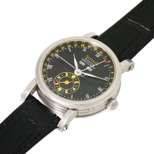 Null SOTHIS Spirit of Moon Quantieme Men´s wristwatch. Ca. 2000s. Steel. Automat&hellip;