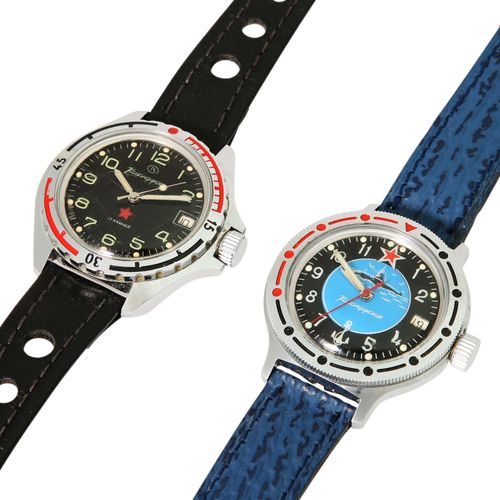 Null KONVOLUT 5x montres-bracelets russes