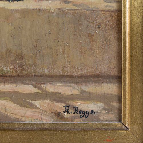 Null ROGGE, THEODOR (1854-1933) "Die Wäscherin"