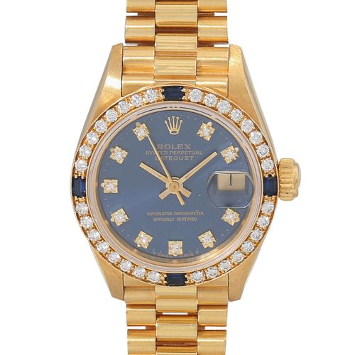 Null ROLEX Lady-Datejust, Ref. 69088. Damenuhr.