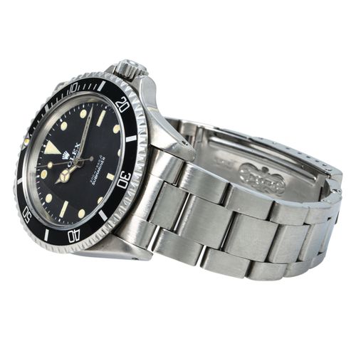 Null ROLEX Vintage Submariner无日期 "Meters First", Ref. 5513.腕表。Ca. 1967.