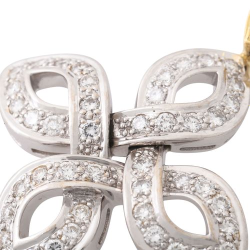 Null LEO WITTWER pendant with brilliant-cut diamonds totalling ca. 1.48 ct (mark&hellip;