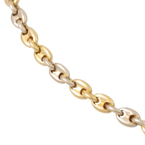 Null CARTIER anchor necklace, 18K YG/WG, 40.1 gr, L: ca. 46 cm, 20th/21st centur&hellip;