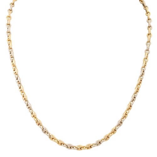 Null CARTIER Ankerkette, GG/WG 18K, 40,1 gr, L: ca. 46 cm, 20./21. Jh., minimale&hellip;