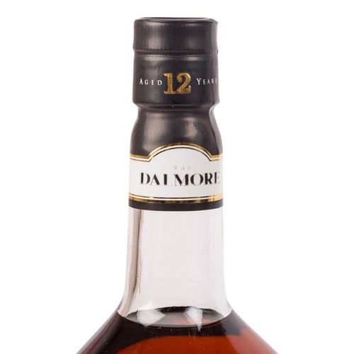 Null DALMORE单一麦芽苏格兰威士忌 "黑岛"，12年地区：高地，Dalmore酒厂，40%体积，1000毫升，肩部水平，原包装。欧盟以外的运输限制!
