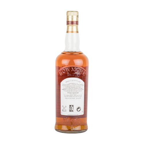Null BOWMORE单一麦芽苏格兰威士忌 "CASK STRENGTH "地区：艾莱岛，Morrison's Bowmore酒厂，56%容量，750毫升，肩&hellip;
