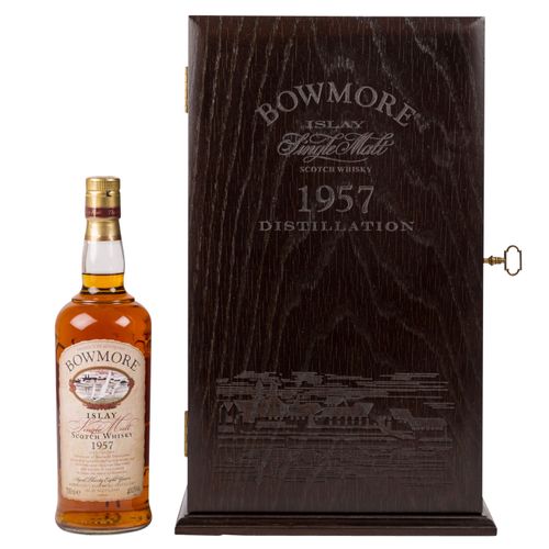 Null BOWMORE Single Malt Scotch Whisky, 1957, 38 years, region: Islay, Morrison'&hellip;
