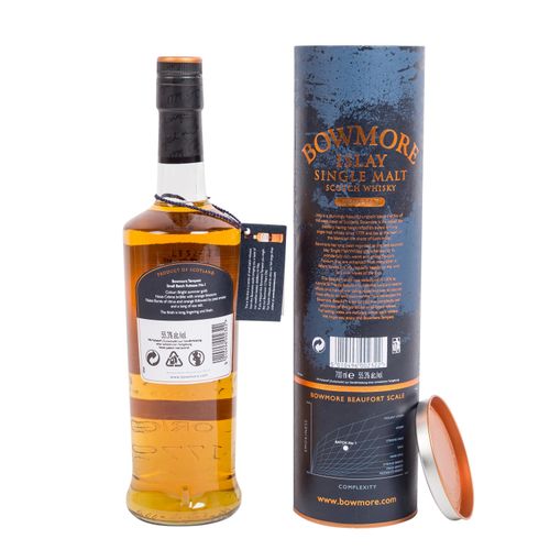 Null BOWMORE Single Malt Scotch Whisky 'TEMPEST - small batch release', 10 ans R&hellip;
