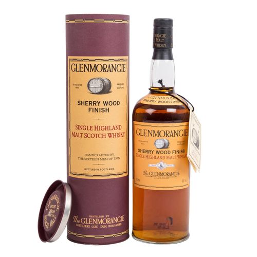 Null GLENMORANGIE单一麦芽苏格兰威士忌 "雪利酒 "地区：高地，Distillerie Coy，Tain，Ross-Shire，43%vol.，&hellip;