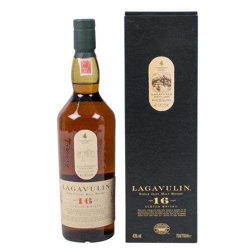 Null LAGAVULIN Single Malt Scotch Whisky, 16 years Région : Islay, Distillerie L&hellip;
