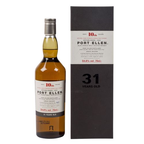 Null PORT ELLEN Single Malt Scotch Whisky, 31 years, 10th Release, région : Isla&hellip;