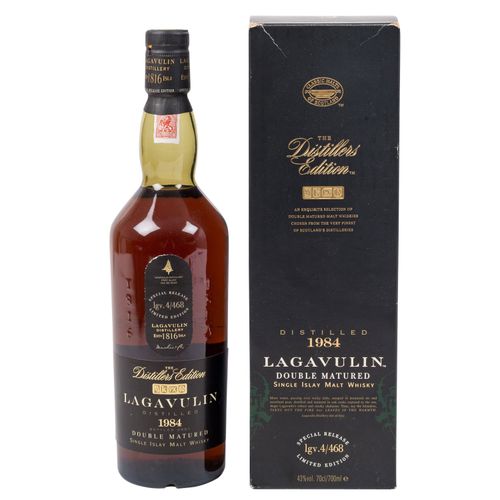 Null LAGAVULIN Single Malt Scotch Whisky, 1984 Region: Islay, Lagavulin Distille&hellip;