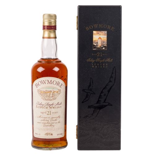 Null BOWMORE Single Malt Scotch Whisky, 21 years, region: Islay, Morrison's Bowm&hellip;