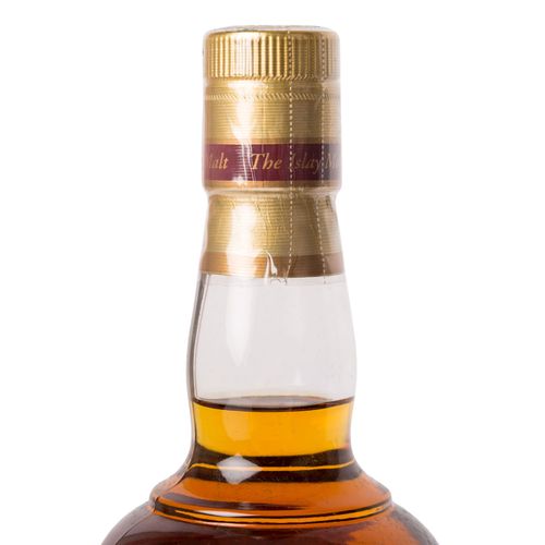 Null BOWMORE单一麦芽苏格兰威士忌，1957年，38年地区：艾莱岛，莫里森的Bowmore酒厂，40,1%容量，700毫升，瓶颈处有水平，装在原来的盒&hellip;