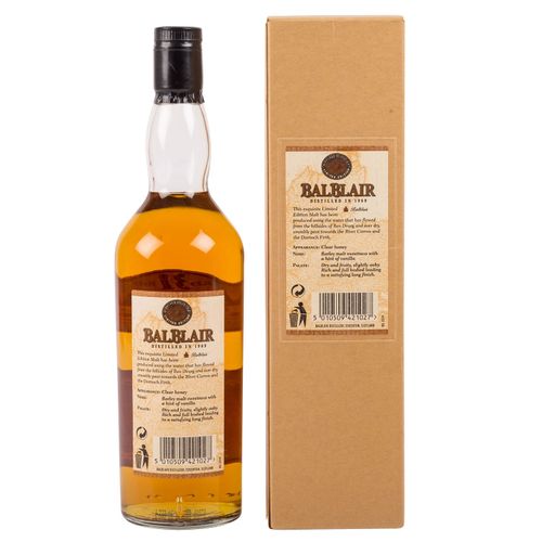Null BALBLAIR Single Malt Scotch Whisky, 31 años, edición limitada 'HIGHLAND SEL&hellip;