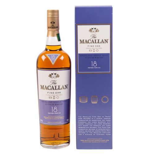 Null MACALLAN Single Malt Scotch Whisky 'Fine Oak, 18 years, region: Speyside, T&hellip;