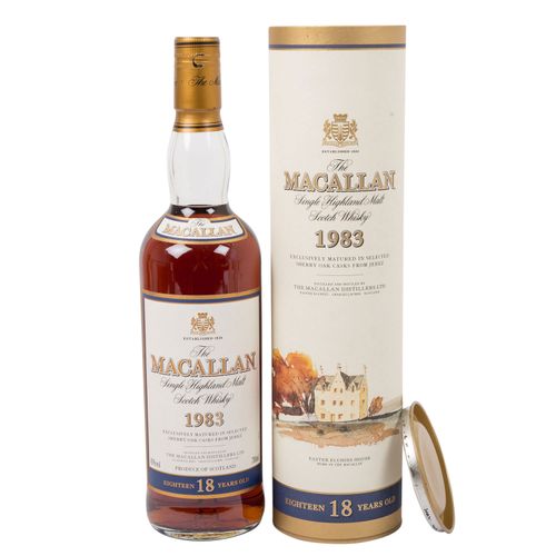 Null MACALLAN Single Malt Scotch Whisky 1983, 18 years Région : Speyside, The Ma&hellip;
