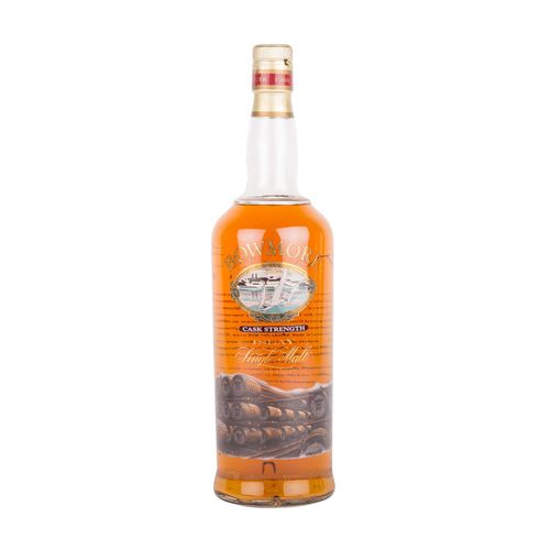 Null BOWMORE单一麦芽苏格兰威士忌 "CASK STRENGTH "地区：艾莱岛，Morrison's Bowmore酒厂，56%容量，1000毫升，&hellip;
