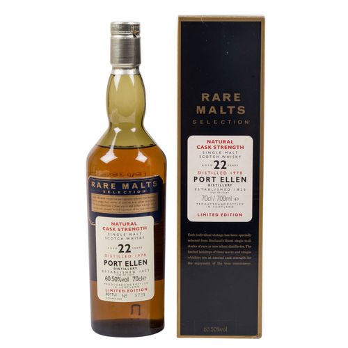 Null PORT ELLEN Single Malt Scotch Whisky, 22 anni, Selezione Malti Rari Regione&hellip;