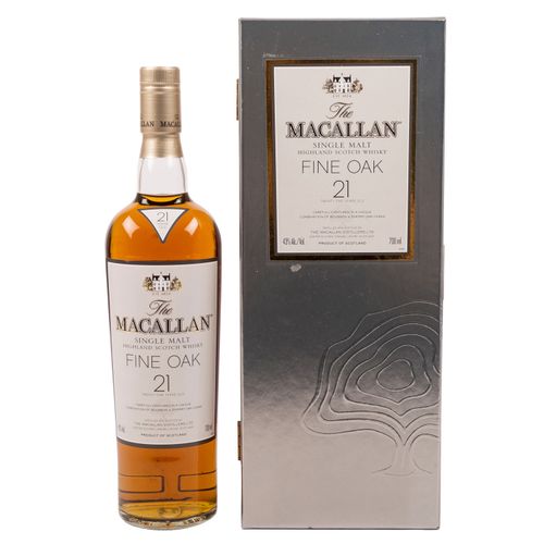 Null MACALLAN Single Malt Scotch Whisky 'Fine Oak', 21 ans Région : Speyside, Th&hellip;