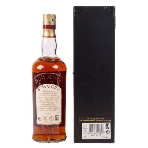 Null BOWMORE Single Malt Scotch Whisky, 21 años Región: Islay, Morrison's Bowmor&hellip;
