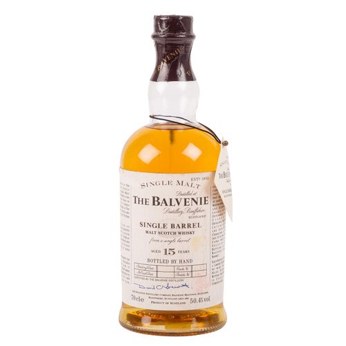 Null THE BALVENIE Single Malt Scotch Whisky, 15 ans 'Single Barrel' Région : Spe&hellip;