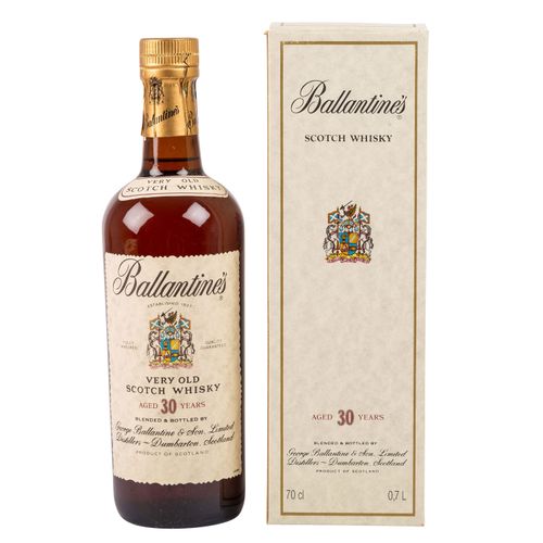 Null BALLANTINE'S blended "very old" Scotch Whisky, 30 anni George Ballantine & &hellip;