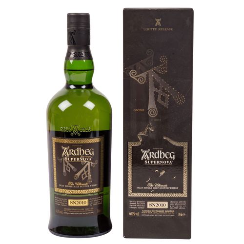 Null ARDBEG Single Malt Scotch Whisky 'SUPERNOVA SN2010' Región: Islay, Ardbeg D&hellip;