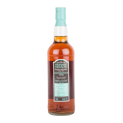 Null GLENDRONACH Single Malt Scotch Whisky 'MURRAY McDAVID', 1990, 16 years Regi&hellip;