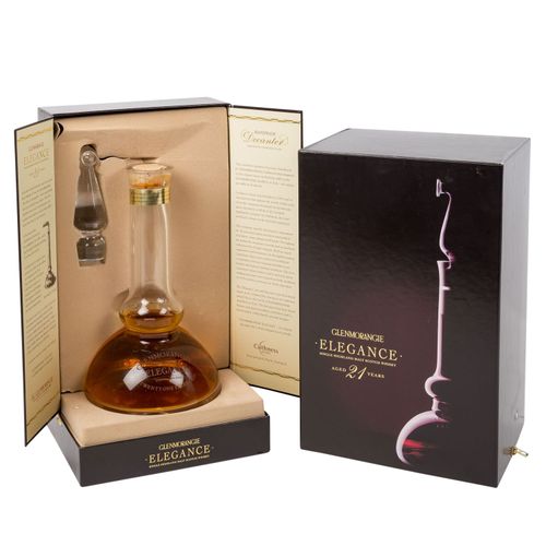 Null GLENMORANGIE Single Malt Scotch Whisky 'Elegance', 21 anni Regione: Highlan&hellip;