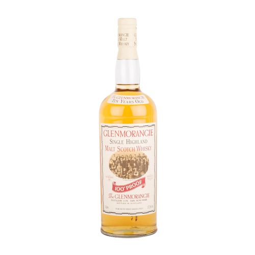 Null GLENMORANGIE单一麦芽苏格兰威士忌'100°证明'，10年地区：高地，Distillerie Coy，Tain，Ross-Shire，57.&hellip;