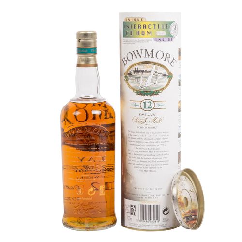 Null BOWMORE Single Malt Scotch Whisky, 12 ans Région : Islay, Morrison's Bowmor&hellip;