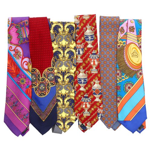 Null VINTAGE Krawatten-Konvolut. VINTAGE Krawatten Konvolut. Bestehend aus 13 Kr&hellip;