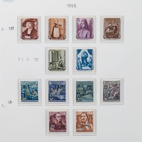 Null DDR 1949-1990 ** - Borek-Abo, Kat.-Wert: ca. 3.400,-€ komplette postfrische&hellip;