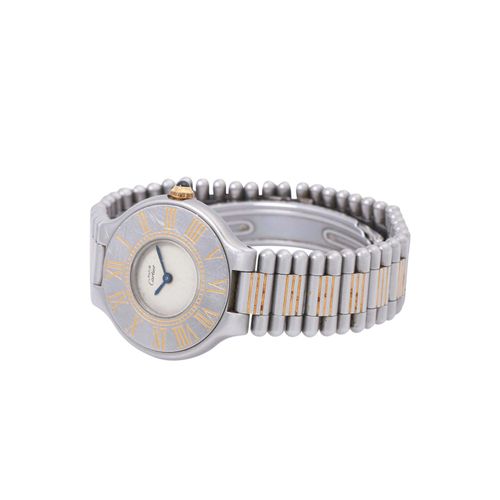 Null CARTIER Must de Cartier Ref. 1340 reloj de pulsera de señora caja y brazale&hellip;