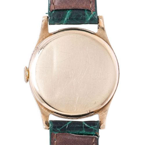 Null ROLEX reloj de pulsera de los hombres de la vendimia ca.1940-1950 9K oro am&hellip;