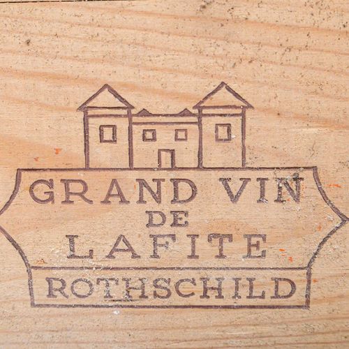Null CHÂTEAU LAFITE ROTHSCHILD 1 magnum bottle PAUILLAC 1984 in wooden box 1ère &hellip;