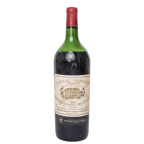 Null CHÂTEAU MARGAUX 1 Magnum GRAND VIN 1970 1ère Grand Cru Classé, Région : Mar&hellip;