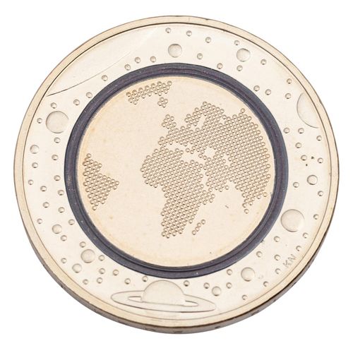 Null BRD - 5 x 5 monedas de Euro 2016/A/D/F/G/J, Planeta Azul, con anillo de pol&hellip;