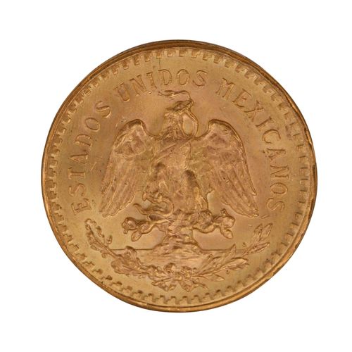 Null Mexico /GOLD - 50 pesos 1821-1947 ss-vz, wz. Marginal defect, with approx. &hellip;