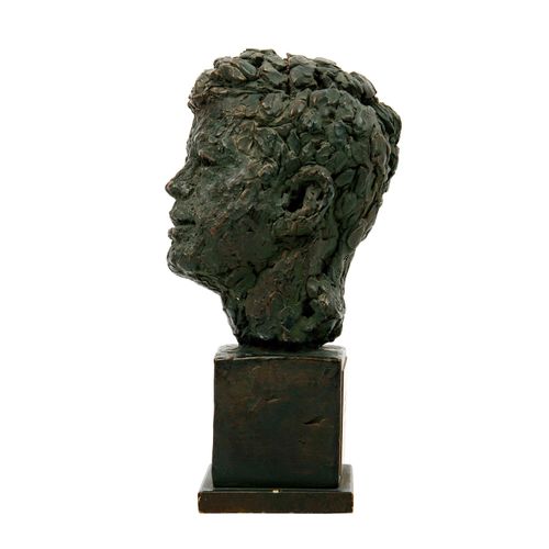 Null BERKS, ROBERT (1922-2011), Buste "John F. Kennedy", Buste-portrait de John &hellip;