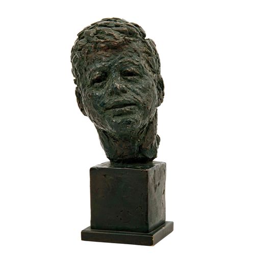 Null BERKS, ROBERT (1922-2011), Busto "John F. Kennedy", busto ritratto di John &hellip;