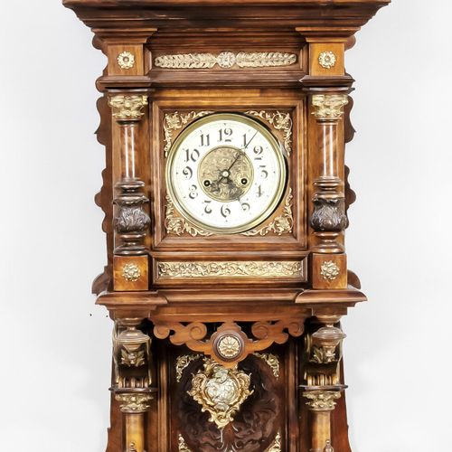 Null Gustav Becker cantilevered clock, end of 19th century, with multiple supers&hellip;