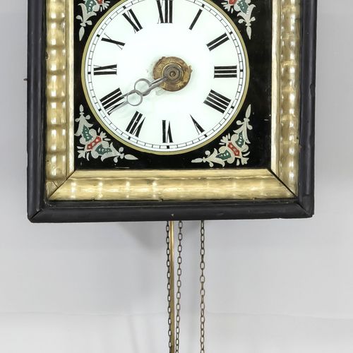 Null Black Forest clock, around 1900, with wooden stand movement, with alarm and&hellip;