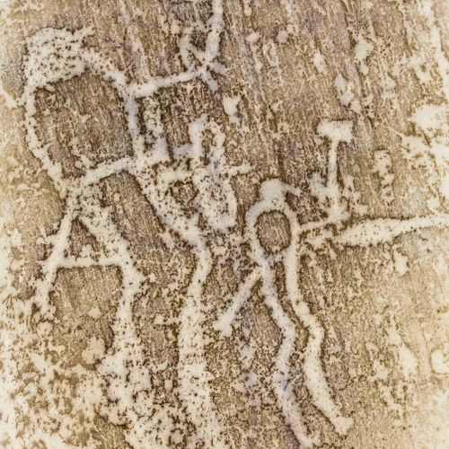 Null 2 Frottages of a Bronze Age rock carving on parchment, found at Litsleby/Sw&hellip;